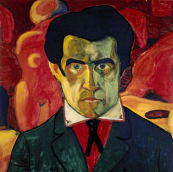 Image - Kazimir Malevich: Selfportrait (ca 1910).